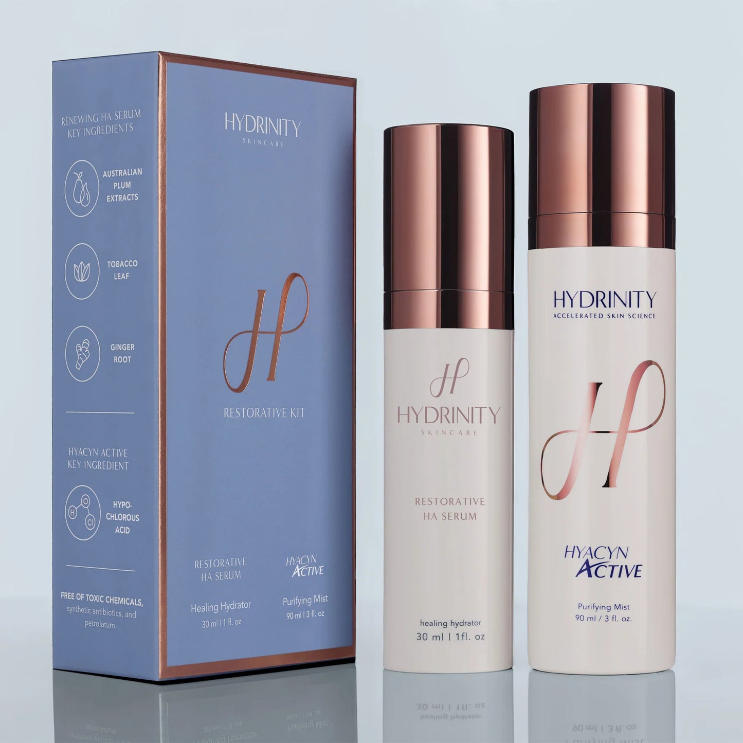 Hydrinity - RESTORATIVE KIT (Serum & Mist)